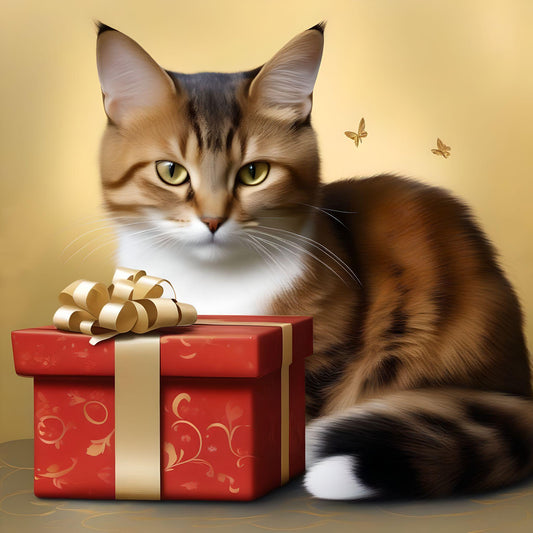 Offrir un cadeau à votre chat selon la science