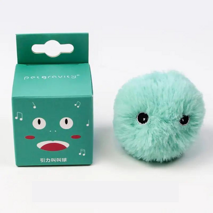 Plush Cat Play Balls