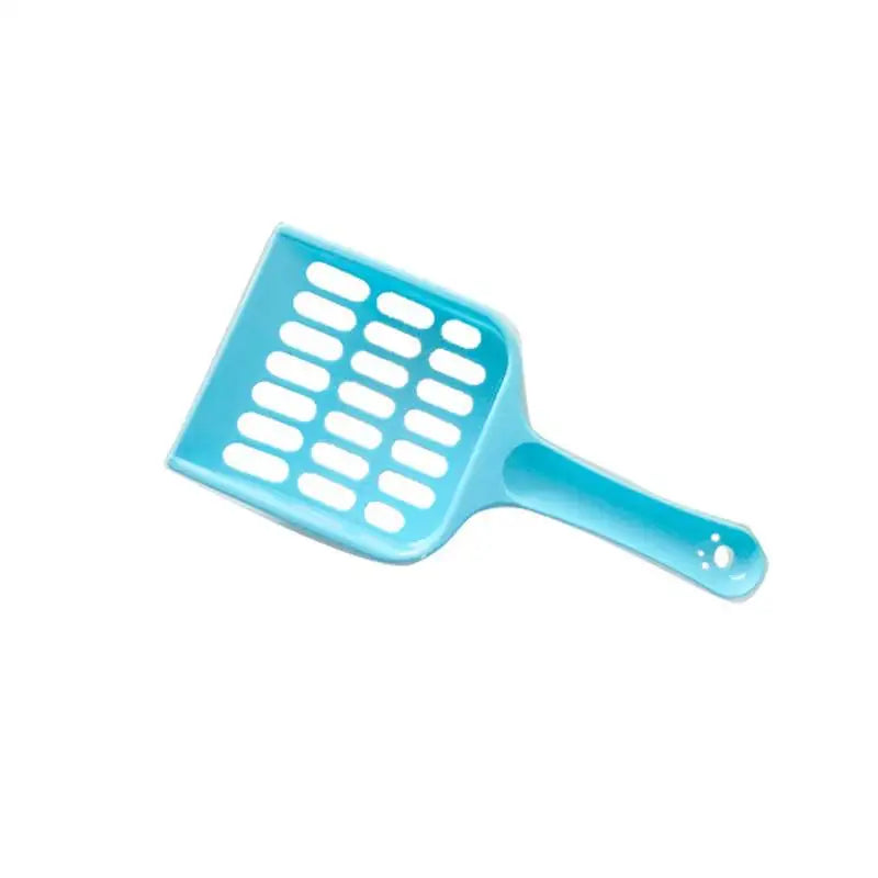 Colorful cat litter scoops