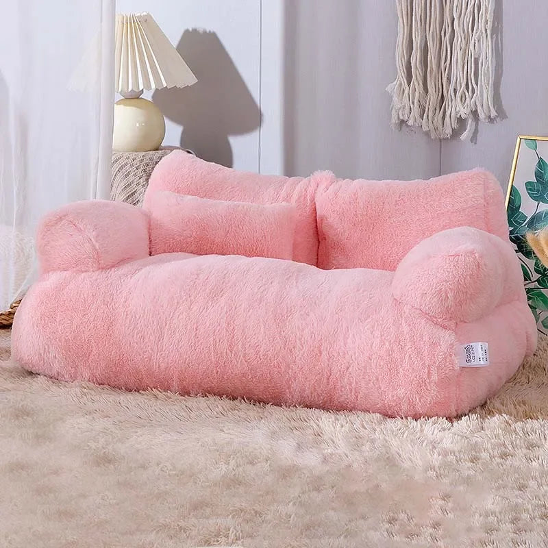 Plush cat sofa 