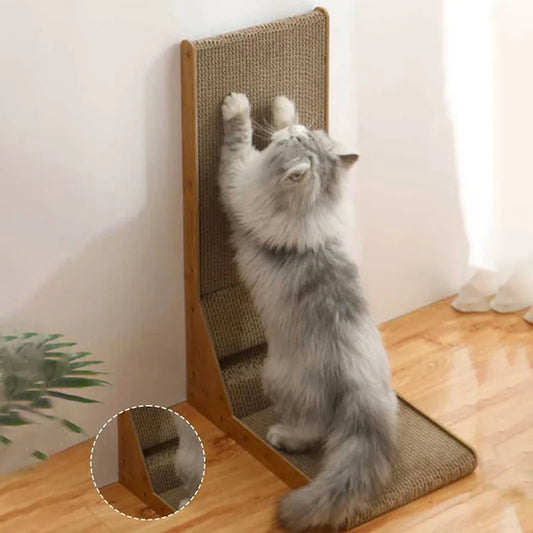 Multi-activity inclined scratching post
