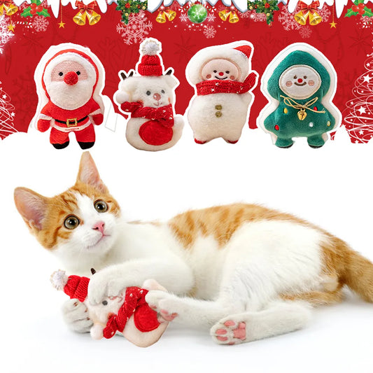 Doomi Weihnachtskuscheltiere für Katzen
